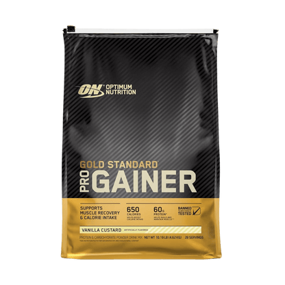 Gold Standard PRO Gainer Optimum Nutrition Mass gainer protein powder 4.62kg Vanilla Custard