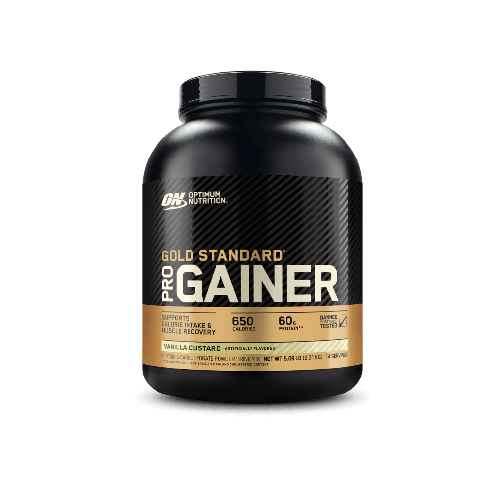 Gold Standard PRO Gainer Optimum Nutrition Mass gainer protein powder 2.31kg Vanilla Custard