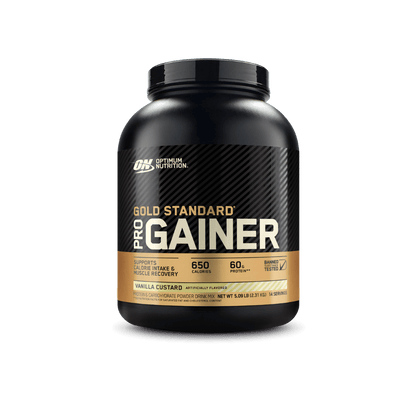 Gold Standard PRO Gainer Optimum Nutrition Mass gainer protein powder 2.31kg Vanilla Custard