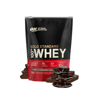 Gold Standard 100% Whey Optimum Nutrition Whey blend protein 14 Serves (454g) Double Rich Chocolate