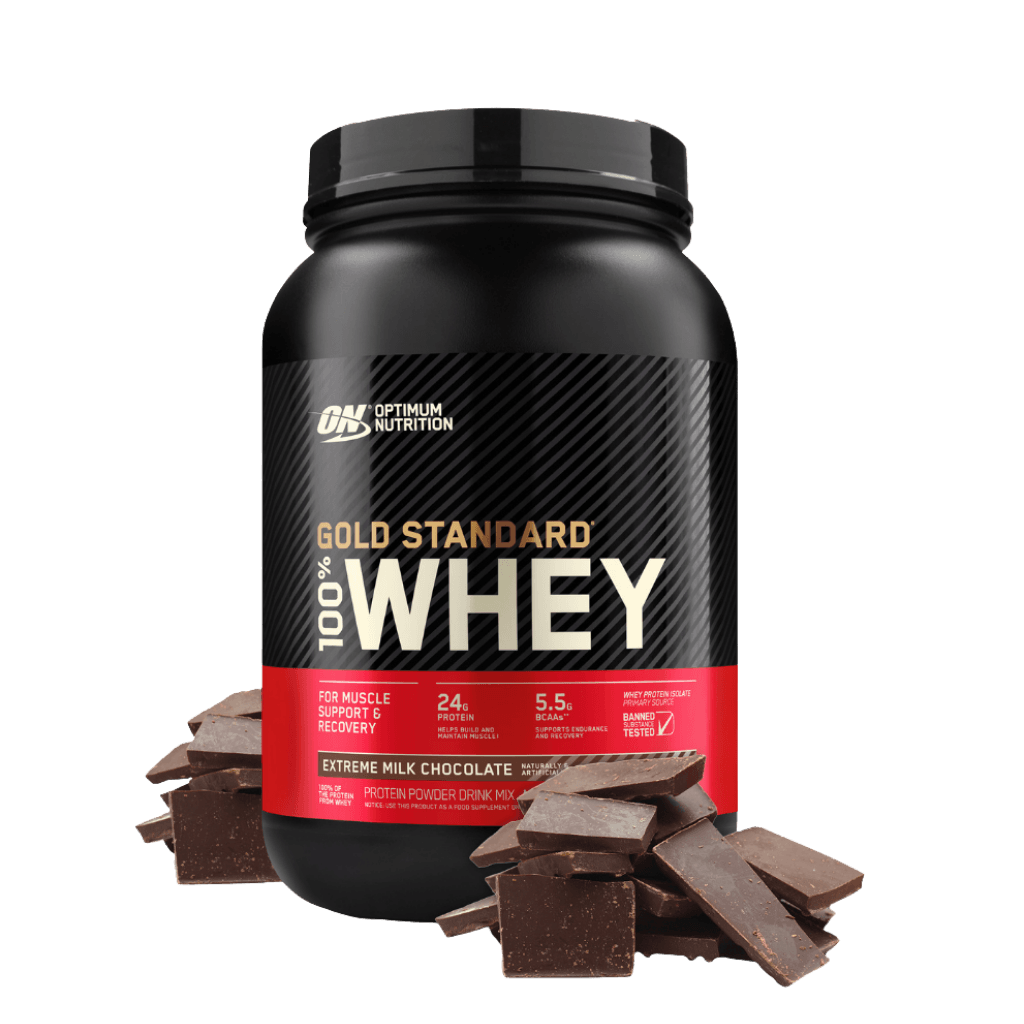Gold Standard 100% Whey Optimum Nutrition Whey blend protein 28 Serves (907g) Extreme Milk Chocolate