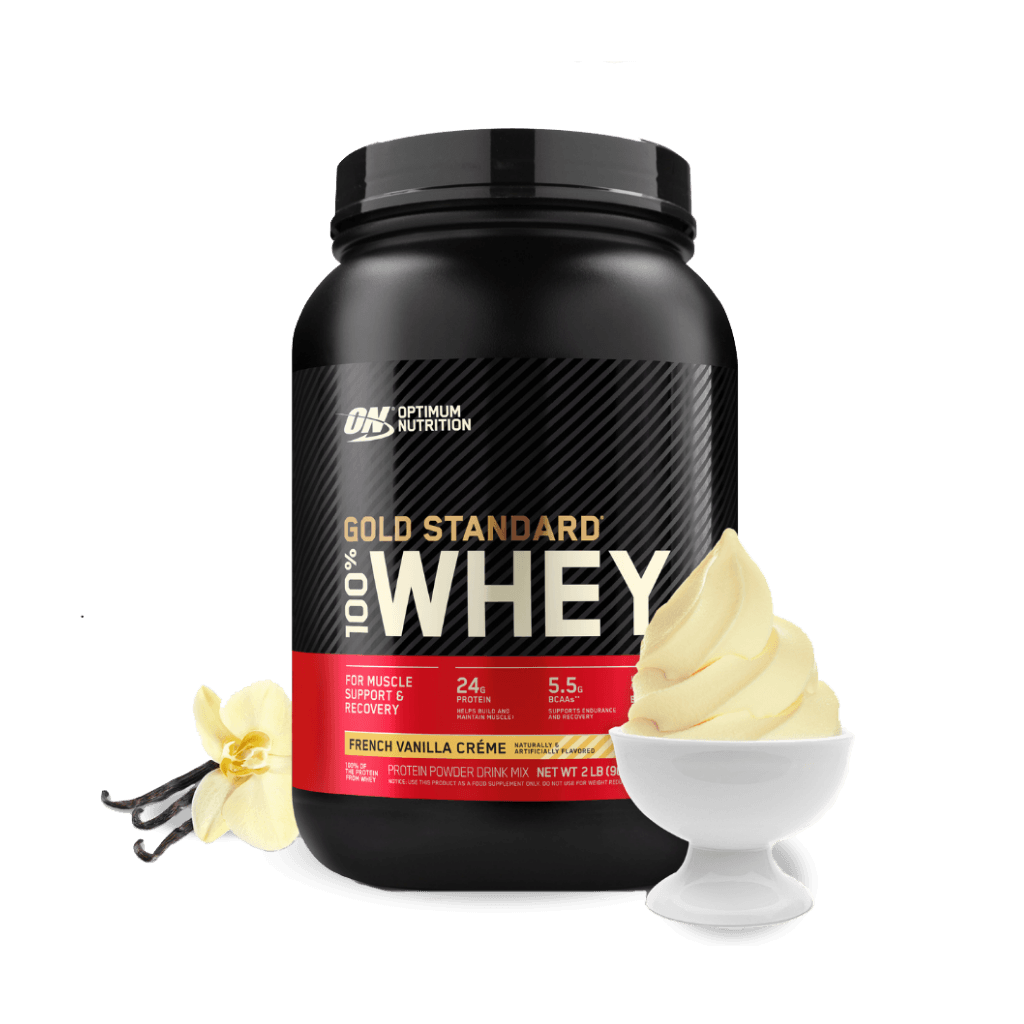 Gold Standard 100% Whey Optimum Nutrition Whey blend protein 28 Serves (907g) French Vanilla