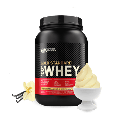 Gold Standard 100% Whey Optimum Nutrition Whey blend protein 28 Serves (907g) French Vanilla