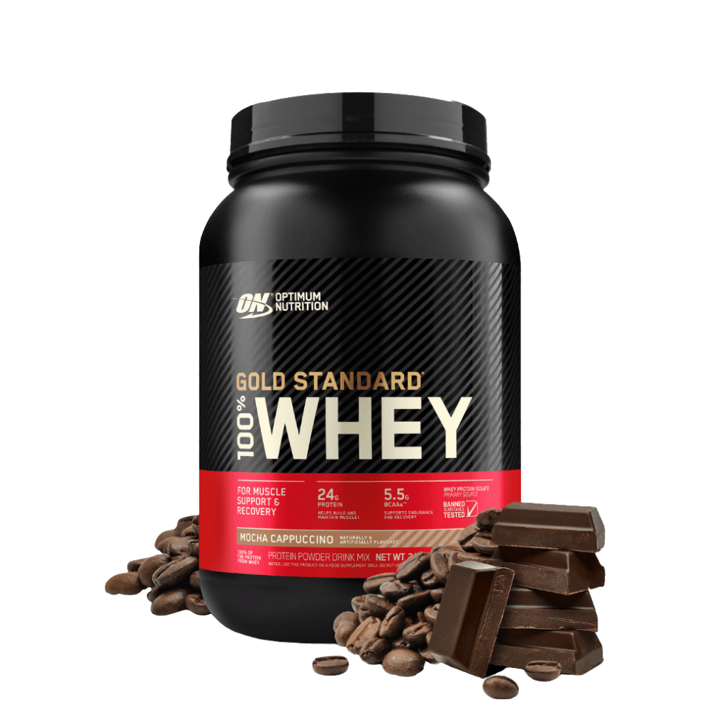 Gold Standard 100% Whey Optimum Nutrition Whey blend protein 28 Serves (907g) Mocha Cappucino