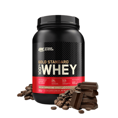 Gold Standard 100% Whey Optimum Nutrition Whey blend protein 28 Serves (907g) Mocha Cappucino