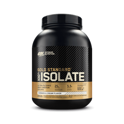 Gold Standard 100% Isolate Optimum Nutrition Whey protein isolate 44 Serves (1.32kg) Cookies and Cream