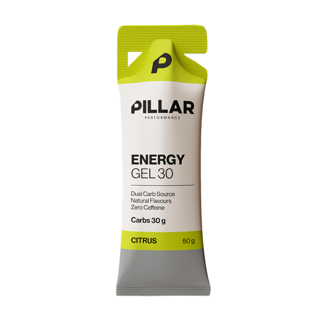 Energy Gel 30 (1) & Energy Gel 30 Pillar Performance Energy gels Box of 12 Citrus