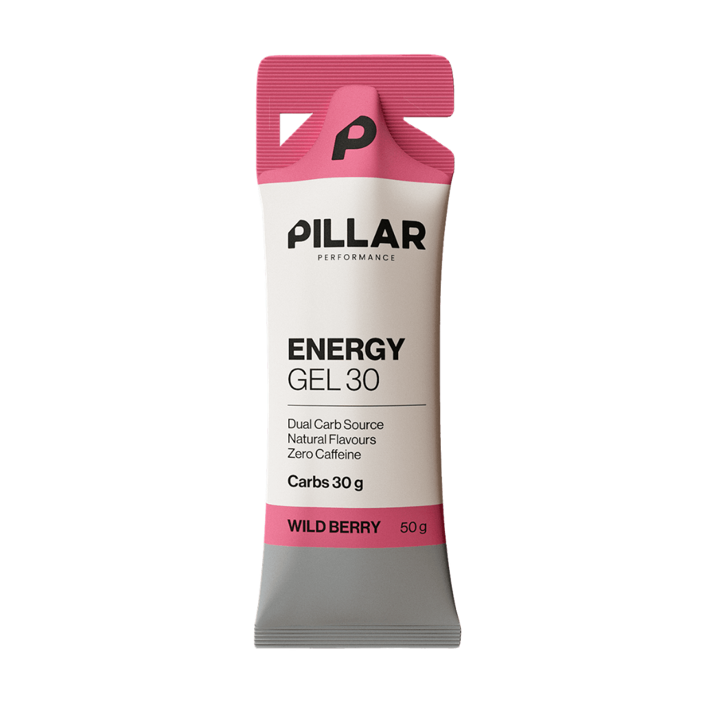 Energy Gel 30 (2) & Energy Gel 30 Pillar Performance Energy gels Box of 12 Wild Berry