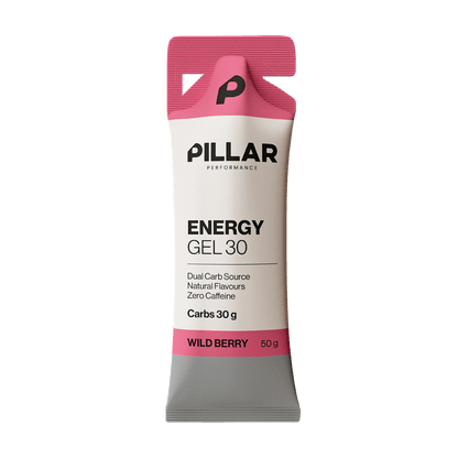 Energy Gel 30 (2) & Energy Gel 30 Pillar Performance Energy gels Box of 12 Wild Berry