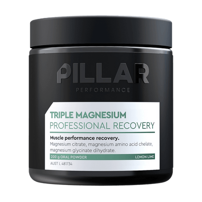 Triple Magnesium Pillar Performance Magnesium supplements 200g Lemon Lime