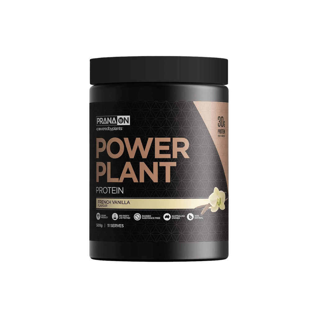 Power Plant Vegan Protein Prana Vegan protein powder 500g French Vanilla