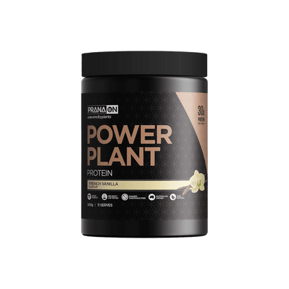 Power Plant Vegan Protein Prana Vegan protein powder 500g French Vanilla
