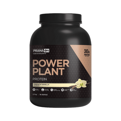 Power Plant Vegan Protein Prana Vegan protein powder 2.5kg French Vanilla