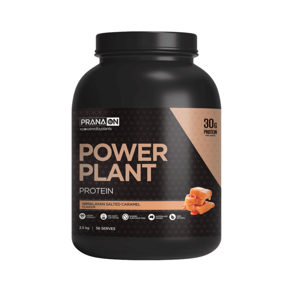 Power Plant Vegan Protein Prana Vegan protein powder 2.5kg Himalayan Salted Caramel