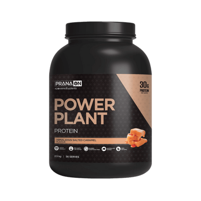 Power Plant Vegan Protein Prana Vegan protein powder 2.5kg Himalayan Salted Caramel