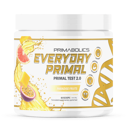 Everyday Primal Primabolics Testosterone boosters supplements 30 Serves Paradise Fruits