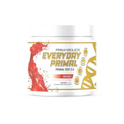 Everyday Primal Primabolics Testosterone boosters supplements 30 Serves Red Frogs