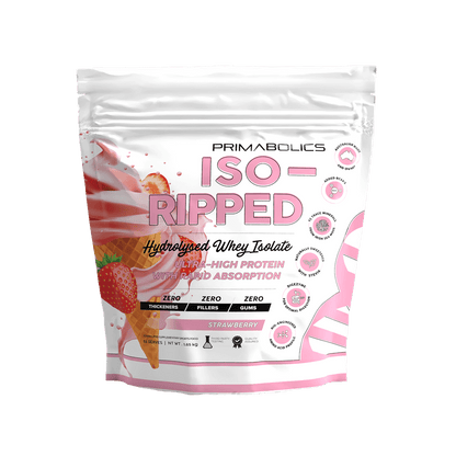 Iso-Ripped Primabolics Whey protein isolate 55 Serves Strawberry