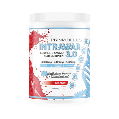 Intrawar & Intrawar Primabolics Intra workout supplements 40 Serves Red Frogs