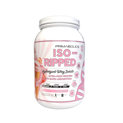 Iso-Ripped Primabolics Whey protein isolate 25 Serves Strawberry