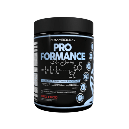 Proformance & Proformance Primabolics High stim pre workout 40 Serves Red Frog
