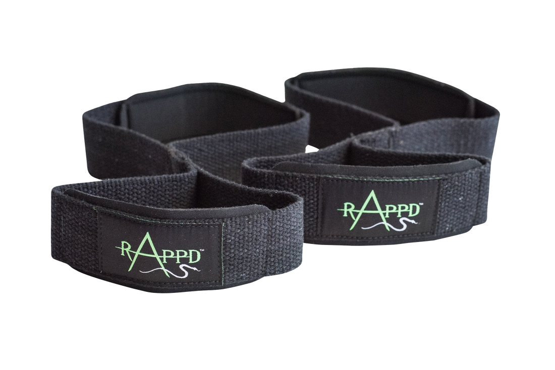Rapp'd Cotton Lifting Strap - Figure 8 Rappd Gym accesories