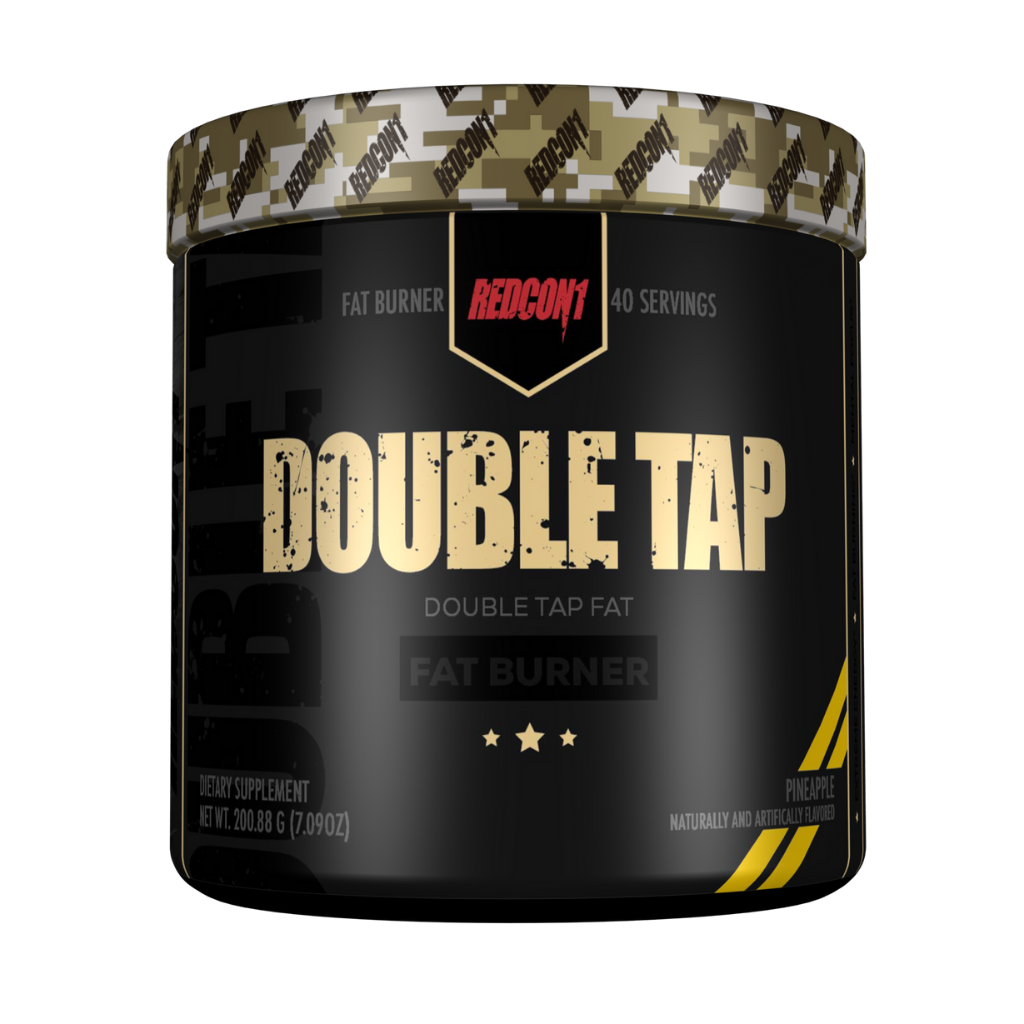 Double Tap & Double Tap Redcon1 Fat burners supplements 40 Serves Pineapple
