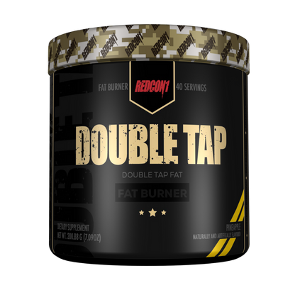 Double Tap & Double Tap Redcon1 Fat burners supplements 40 Serves Pineapple