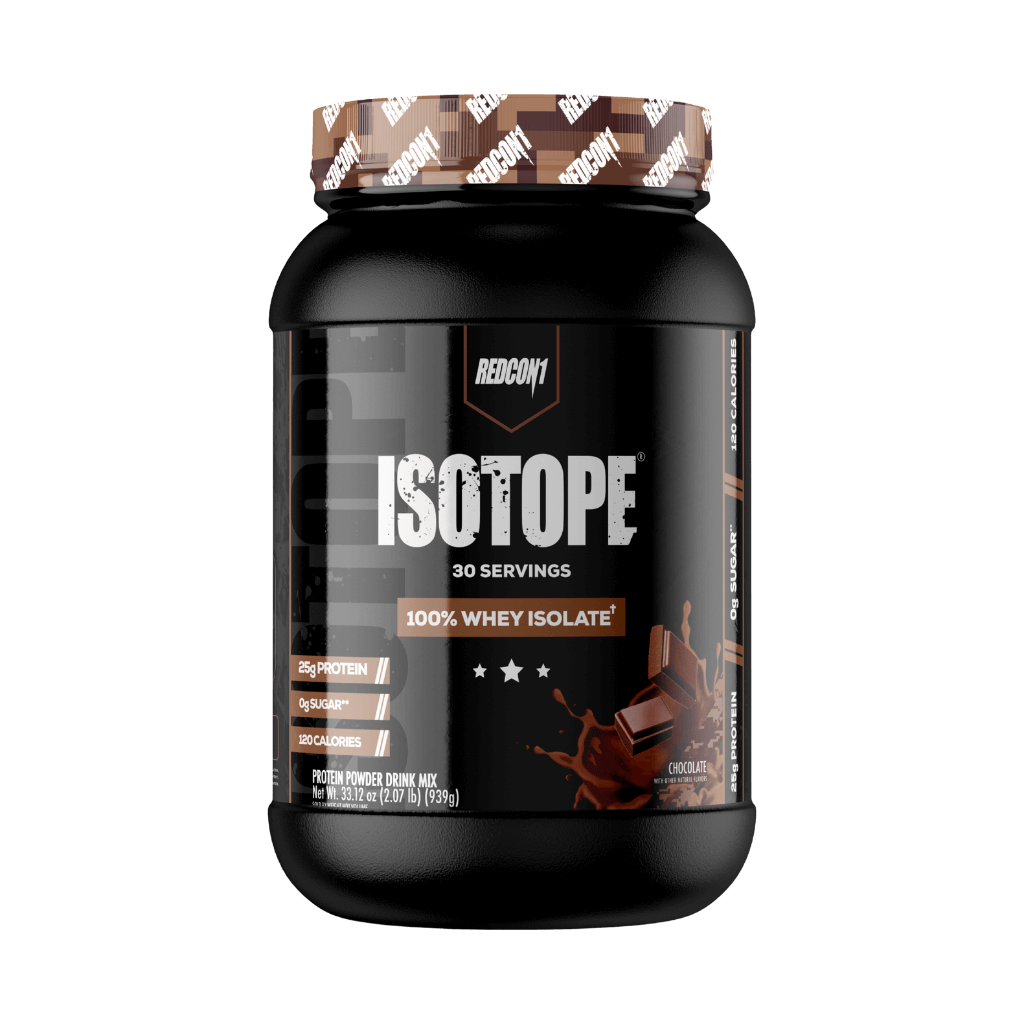 Isotope Redcon1 Whey protein isolate & Isotope Redcon1 Whey protein isolate 30 Serves Chocolate