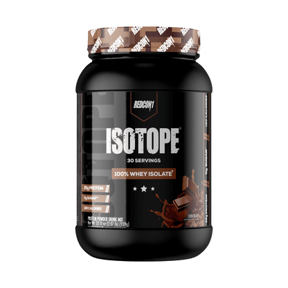 Isotope Redcon1 Whey protein isolate & Isotope Redcon1 Whey protein isolate 30 Serves Chocolate