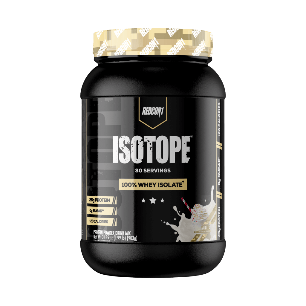 Isotope & Isotope Redcon1 Whey protein isolate 30 Serves Vanilla