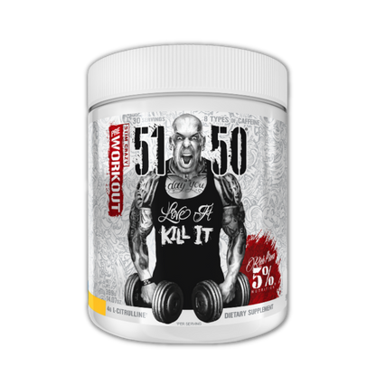 5150 & 5150 Rich Piana 5% Nutrition Beta alanine supplements 30 Serves Tropical Rage