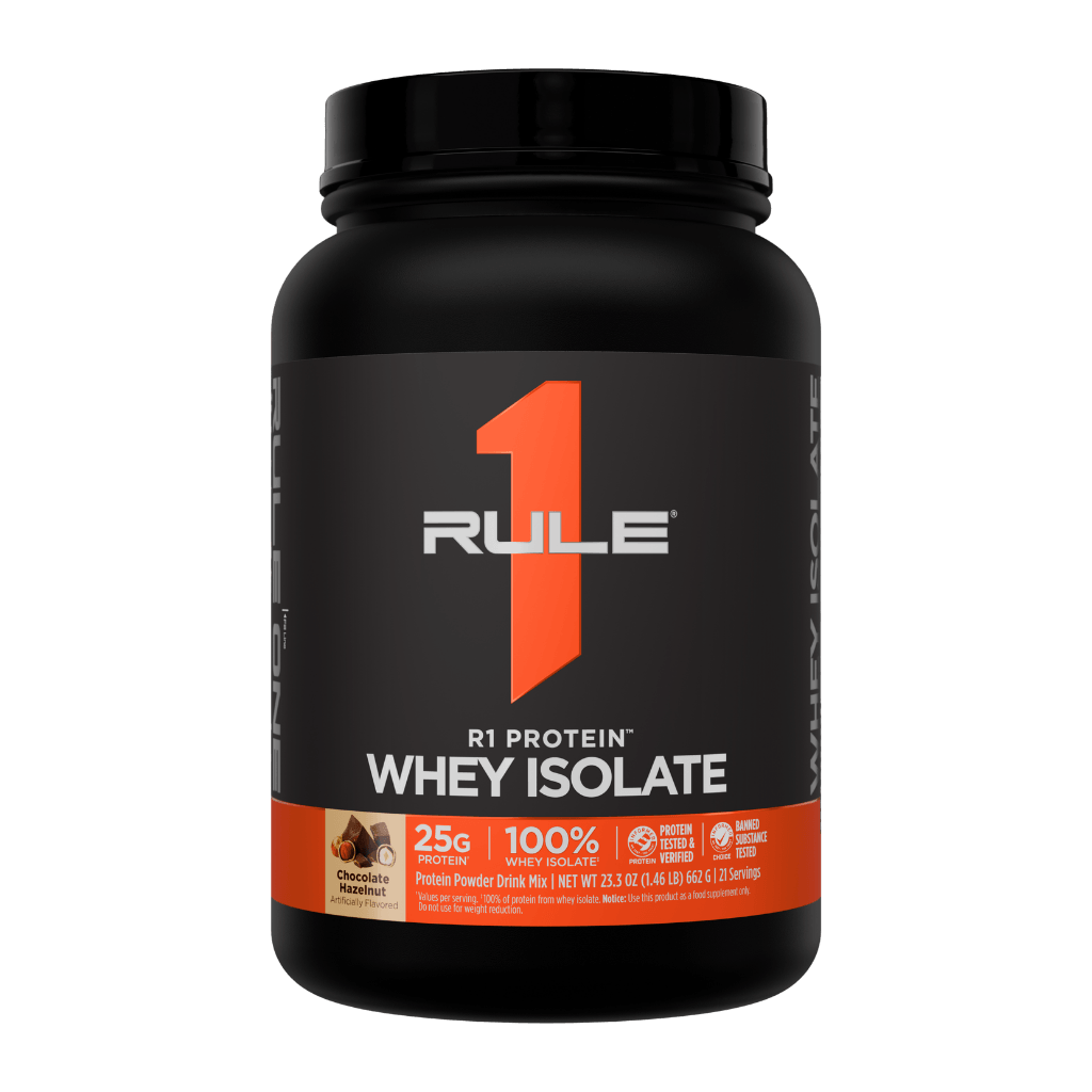 R1 Protein Rule 1 Whey protein isolate 1.5lb* Chocolate Hazelnut