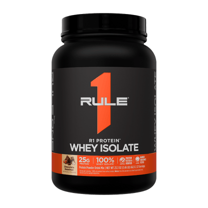 R1 Protein Rule 1 Whey protein isolate 1.5lb* Chocolate Hazelnut