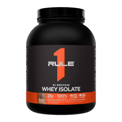 R1 Protein Rule 1 Whey protein isolate 3lb* Chocolate Biscuit