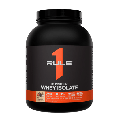 R1 Protein Rule 1 Whey protein isolate 3lb* Chocolate Hazelnut