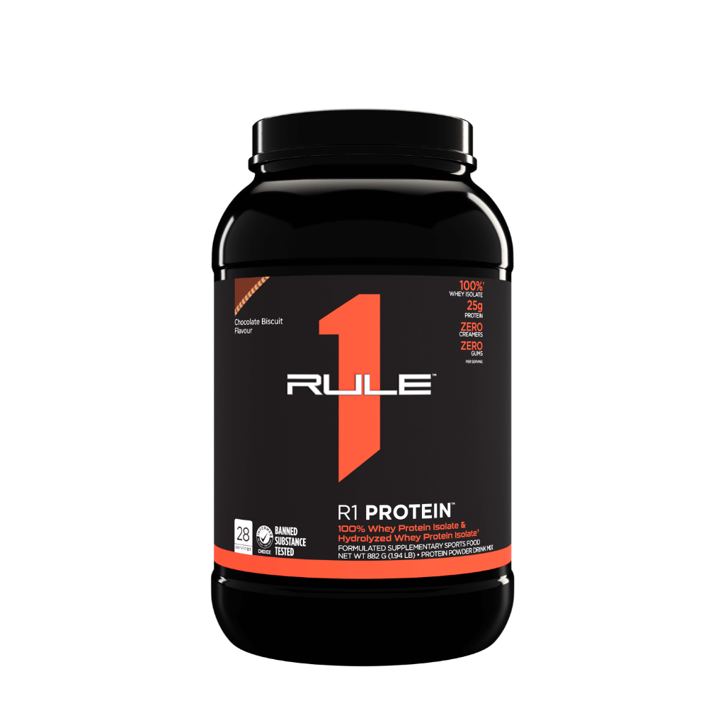 R1 Protein Rule 1 Whey protein isolate 2lb* Chocolate Biscuit