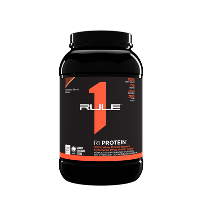 R1 Protein Rule 1 Whey protein isolate 2lb* Chocolate Biscuit