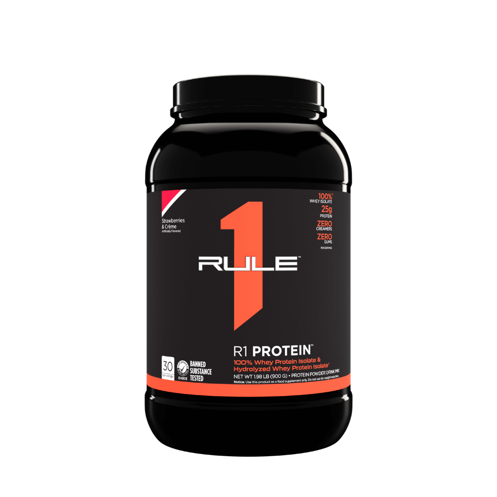 R1 Protein Rule 1 Whey protein isolate 2lb* Strawberries & Cream