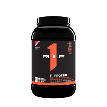 R1 Protein Rule 1 Whey protein isolate 2lb* Strawberries & Cream