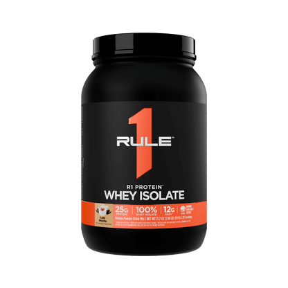 R1 Protein Rule 1 Whey protein isolate 2lb* Cafe Mocha