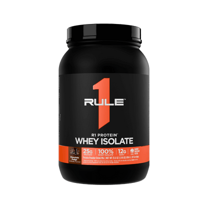 R1 Protein Rule 1 Whey protein isolate 2lb* Chocolate Fudge