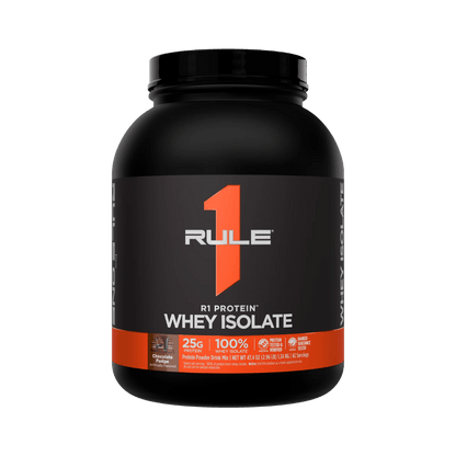R1 Protein Rule 1 Whey protein isolate 3lb* Chocolate Fudge