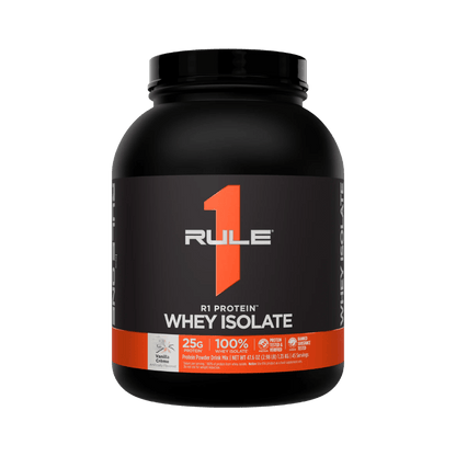 R1 Protein Rule 1 Whey protein isolate 3lb* Vanilla Creme