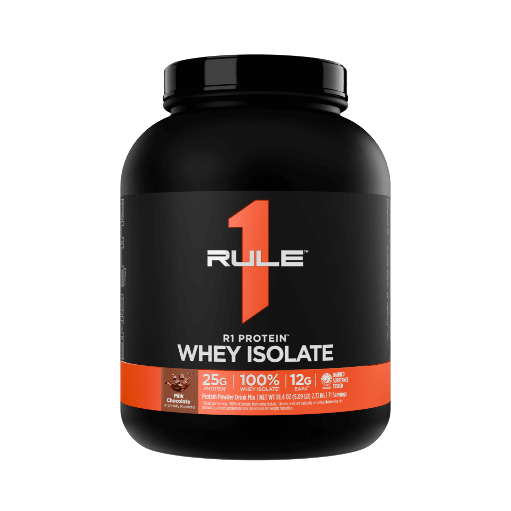 R1 Protein Rule 1 Whey protein isolate 5lb* Milk Chocolate - ELITE EXCLUSIVE