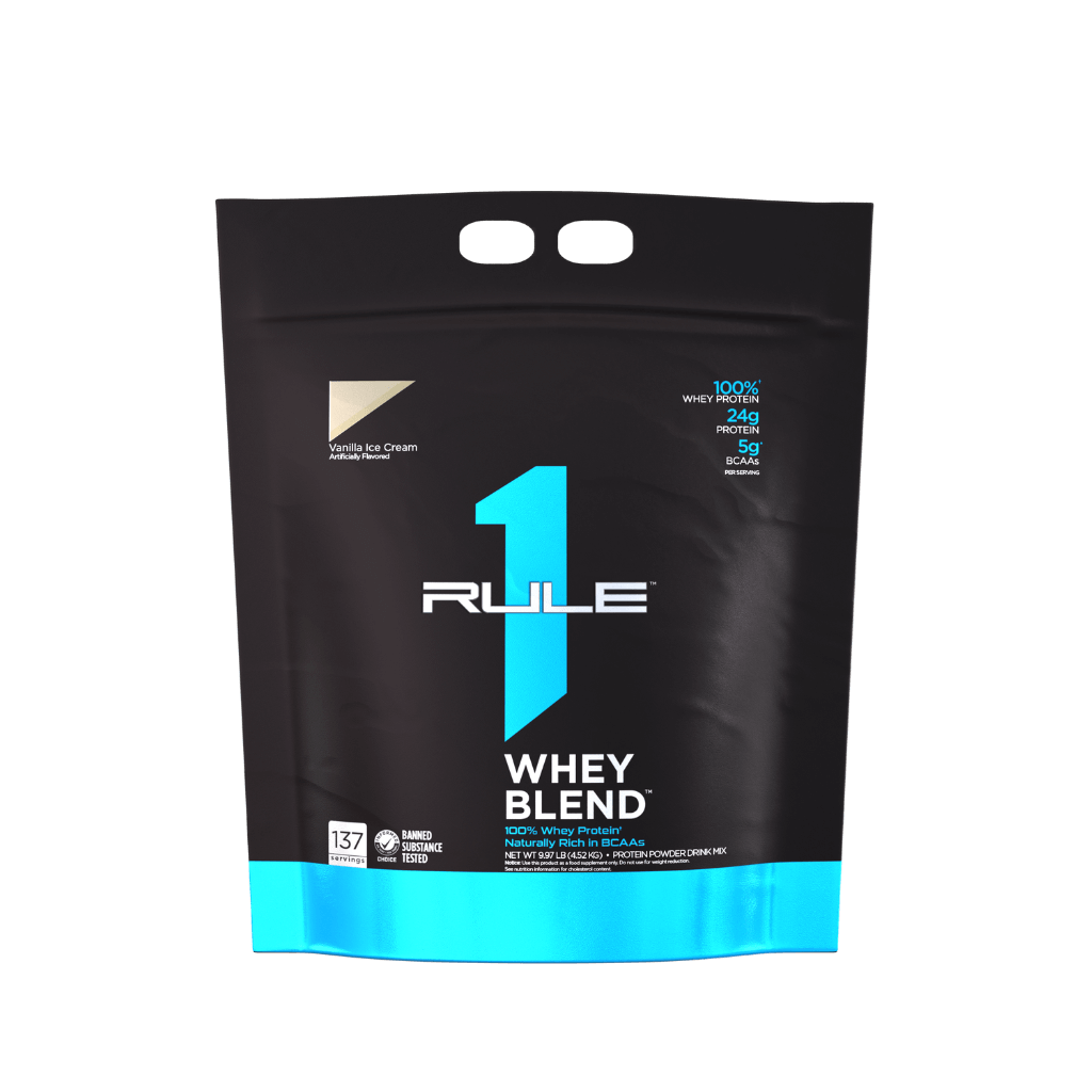 R1 Whey Blend (12) & R1 Whey Blend Rule 1 Whey blend protein 10lb* Vanilla Ice Cream