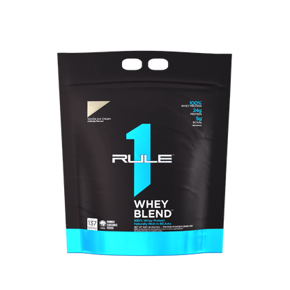 R1 Whey Blend (12) & R1 Whey Blend Rule 1 Whey blend protein 10lb* Vanilla Ice Cream