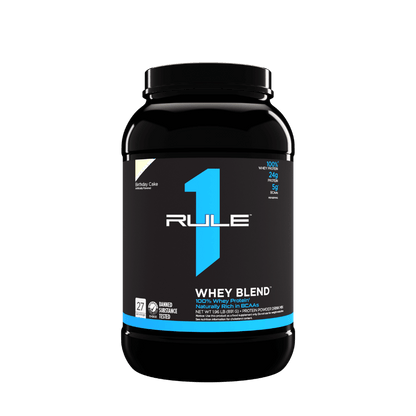 R1 Whey Blend & R1 Whey Blend Rule 1 Whey blend protein 2lb* Birthday Cake