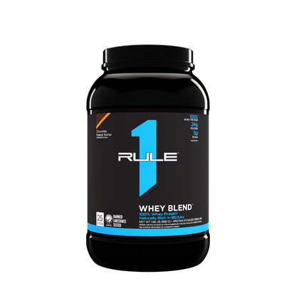 R1 Whey Blend (14) & R1 Whey Blend Rule 1 Whey blend protein 2lb* Chocolate Peanut Butter
