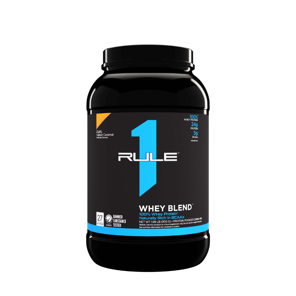 R1 Whey Blend (1) & R1 Whey Blend Rule 1 Whey blend protein 2lb* Salted Caramel